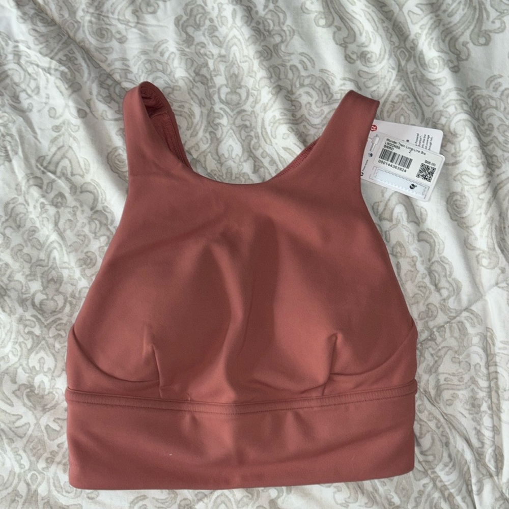 Brier rose lululemon Wunder train Bra | size:2